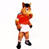 Sport Lightweight Horse with Red Shirt Mascot Costumes School