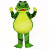 Smiling Friendly Lightweight Frog Mascot Costumes School