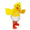 Smiling Yellow Egg Chicken Mascot Costumes Animal