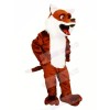 Lovely Brown Fox Mascot Costumes Cartoon