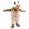 Smiling Friendly Lightweight Hippo Mascot Costumes Cartoon