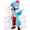 Pirate Wolf Animal Adult Mascot Funny Costume