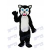 Black Wolf Adult Mascot Costume