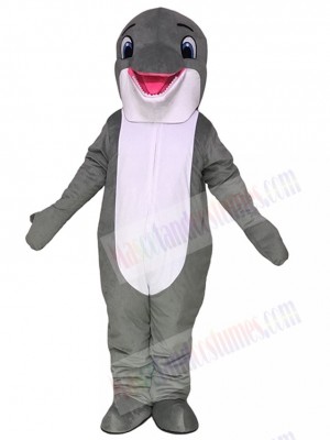 Lovely Grey Dolphin Mascot Costumes Sea Ocean 