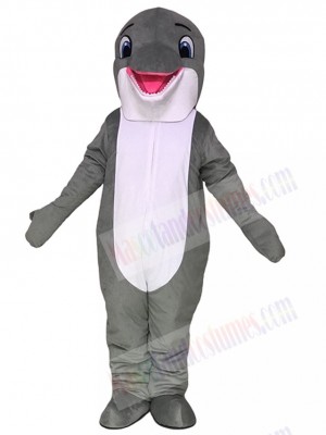 Lovely Grey Dolphin Mascot Costumes Sea Ocean 