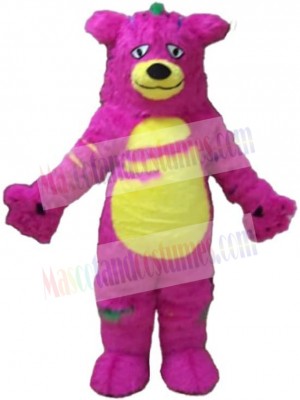 Halloween Purple Monster Mascot Costume