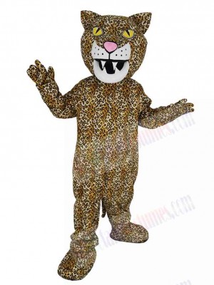 Fierce Jaguar Panther Mascot Costume Animal