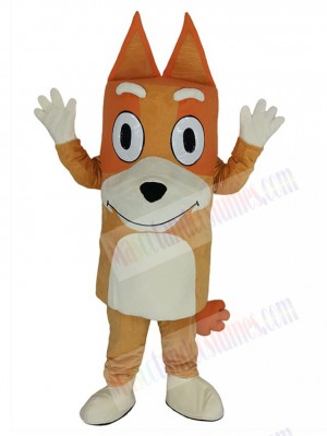Bingo Orange Dog Mascot Costume Animal