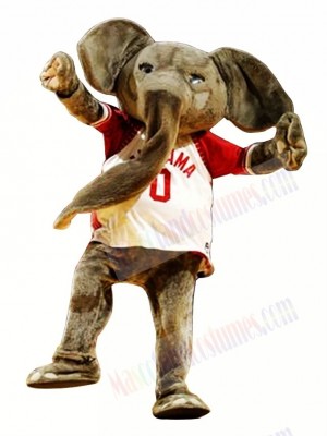 Sporty Elephant Mascot Costume 