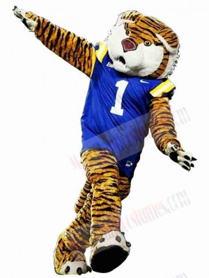 Sporty Tiger Mascot Costume