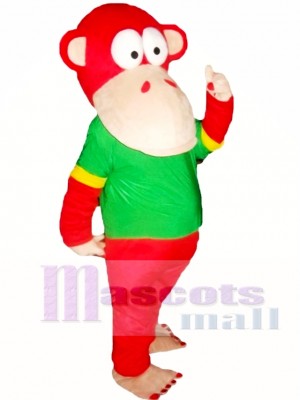 Red Monkey Mascot Costumes  