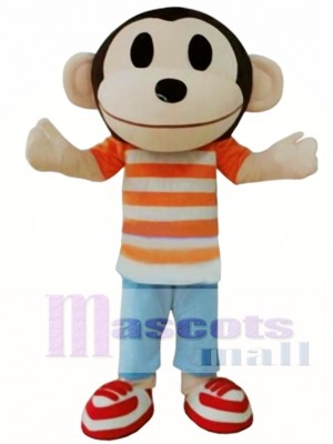 Monkey Adult Animal Cartoon Character Mascot Costume