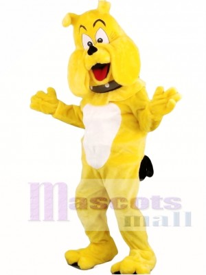 Cartoon Bulldog Mascot Costume