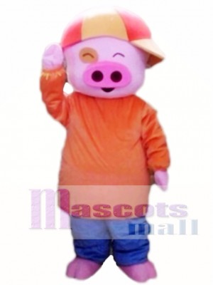 Mcdull Pig Mascot Cartoon Costume