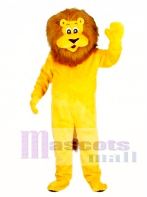 Lionel the Lion Mascot Adult Costume