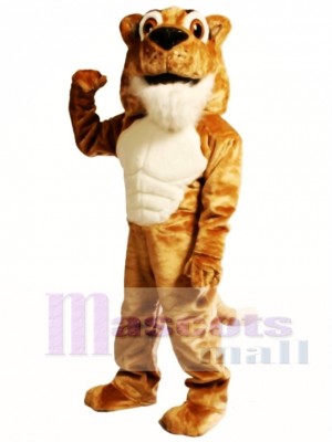 Corby Power Cat Cougar Mascot Costume