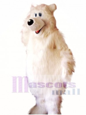 Cute Polar Bear Mascot Costume