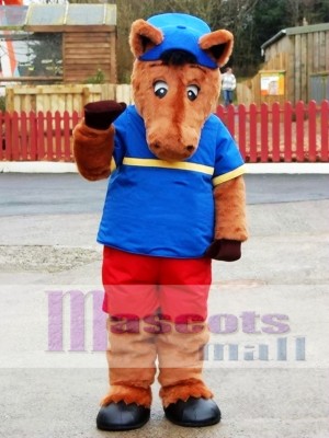 Henry Horse Mascot Costume
