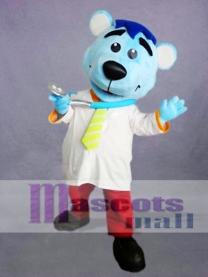 Doctor Bear Mascot Costume