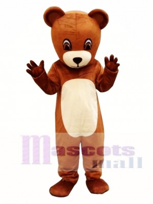 Brown Bear Mascot Costume