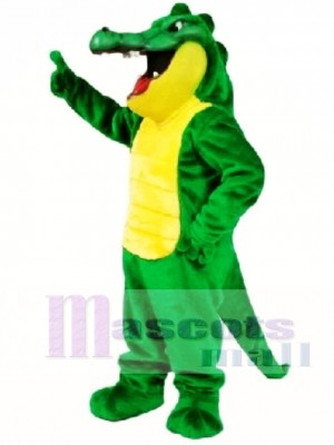 Crunch Gator Mascot Costume  