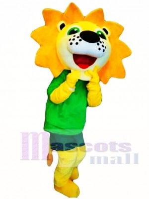 Sunshine Flower Lion Mascot Costume  