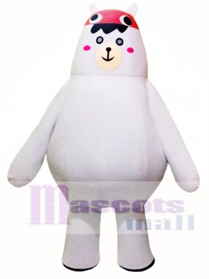 White Big Bear Mascot Costumes 