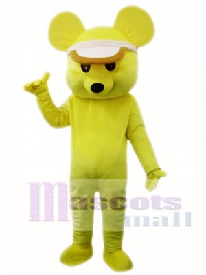 Yellow Mouse Mascot Costume  