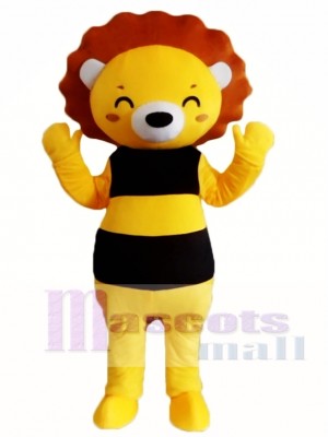 Cartoon Lion Mascot Costume  