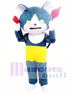 Youkai Watch Jibanyan Blue Cat Mascot Costume
