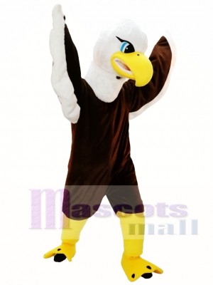 Brown Eagle Mascot Costume