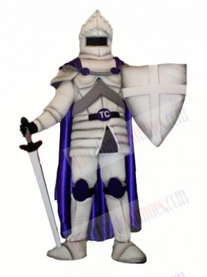 Commander Knight Mascot Costume 