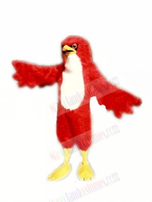 Fierce Red Hawk Mascot Costumes Adult 