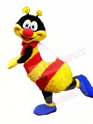 Colorful Happy Bee Mascot Costumes Animal