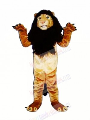 Strong King Lion Mascot Costumes Adult	