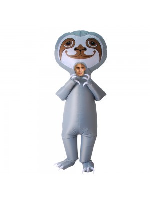 Cute Sloth Inflatable Costume Halloween Christmas Costume for Adult/Kid