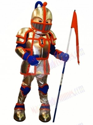 College Knight Mascot Costume Free Shipping 