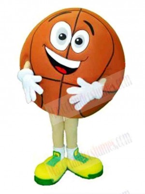 Happy Basketball Mascot Costume 