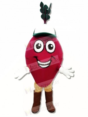 Happy Beet Mascot Costume 