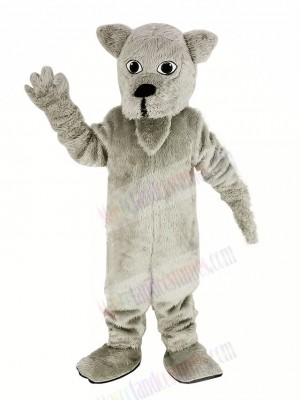 Hairy White Scottie Dog Mascot Costume Animal