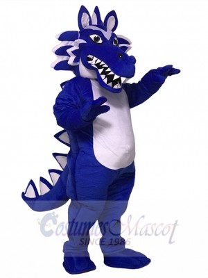 Oriental Blue Dragon Mascot Costume Animal