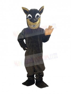 Coyote mascot costume