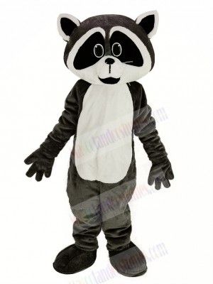 Gray Tan Robbie Raccoon Mascot Costume Animal