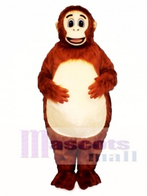 Fatso Orangutan Mascot Costume