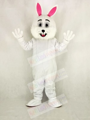 Easter Bunny Rabbit with Glasses Mascot Costume Cartoon	