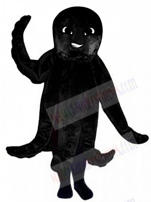 Black Octopus Mascot Costume Marine Animal