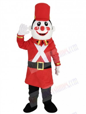 Toy Soldier Mascot Costume Cartoon People