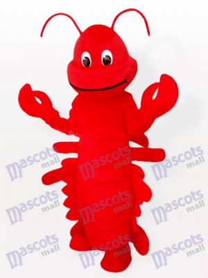 Red Cartoon Lobster Ocean Adult Mascot Funny Costume