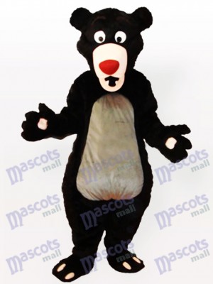 Obese Cartoon Moon Bear Anime Mascot Costume