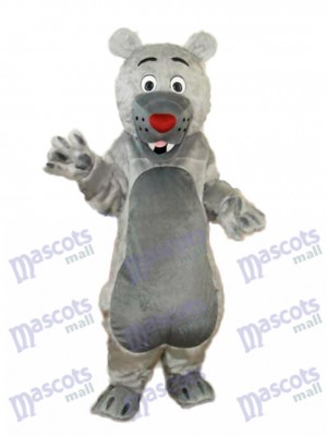 Gray Mouth Bear Mascot Adult Costume Animal 
